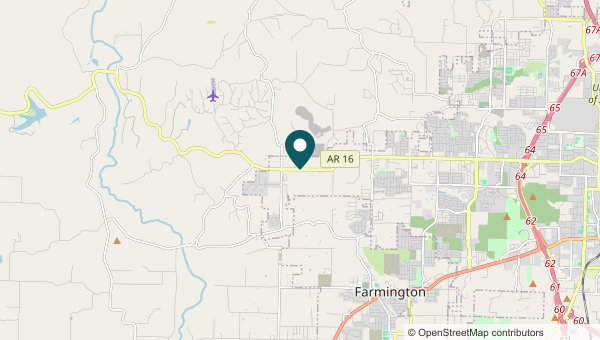 Wedington Corridor area map